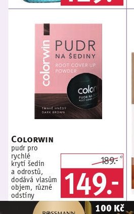 Colorwin pudr na šediny