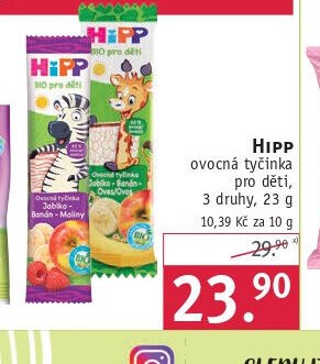 HIPP ovocná tyčinka