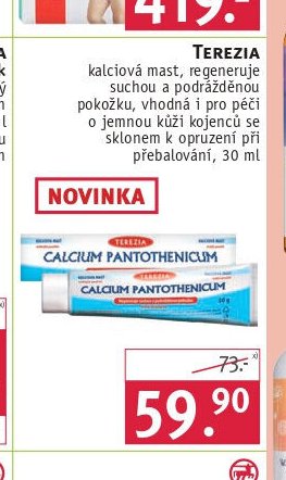 TEREZIA Calcium Pantothenicum mast