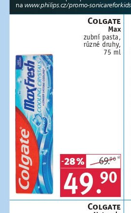 Colgate Max zubní pasta