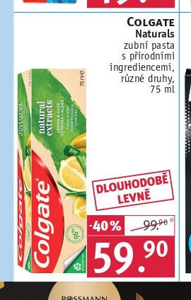 Colgate Naturals zubní pasta
