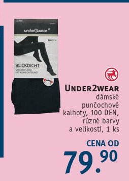 Under2wear dámské punčochové kalhoty