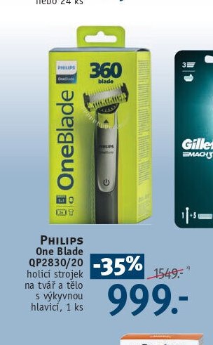 Philips One Blade QP2830/20 holicí strojek