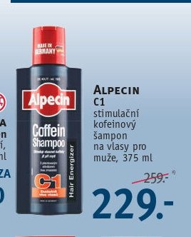 Alpecin C1 stimulační kofeinový šampon