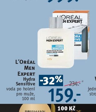 L'Oréal Men Expert Hydra Sensitive voda po holení
