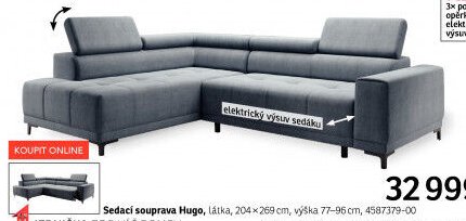 Sedací souprava Hugo