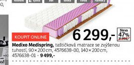 Medixo Medispring, taštičková matrace se zvýšenou tuhostí
