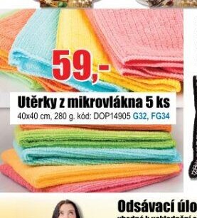 Utěrky z mikrovlákna 5 ks - EVA.cz aktualniletaky.eu