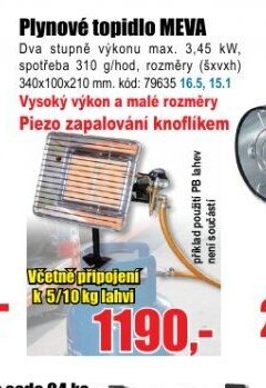 Plynové topidlo MEVA - EVA.cz aktualniletaky.eu