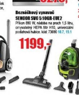 Bez sáčkový vysavač SENCOR SVC 510GR-EUE2 - EVA.cz aktualniletaky.eu