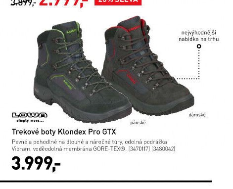 Trekové boty Klondex Pro GTX - Intersport aktualniletaky.eu