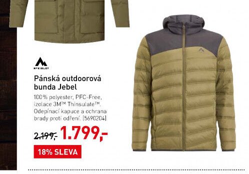 Pánská outdoorová bunda Jebel