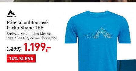 Pánské outdoorové tričko Shane TEE