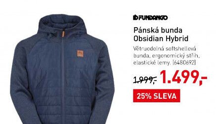 Pánská bunda Obsidian Hybrid