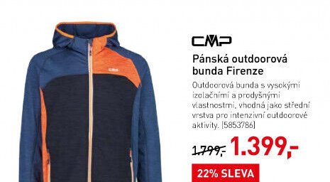 Pánská outdoorová bunda Firenze