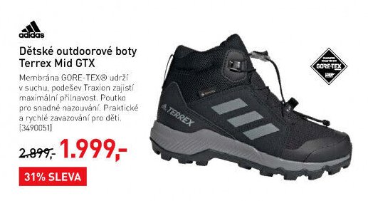 Dětské outdoorové boty Terrex Mid GTX - Intersport aktualniletaky.eu