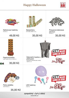 aktuální leták Kik textil 10.10.2022-31.10.2022