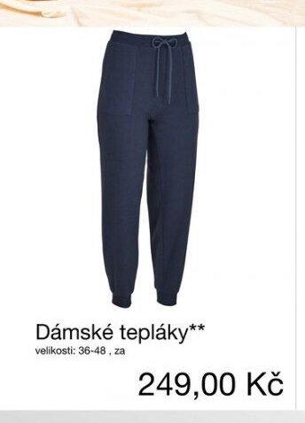 Dámské tepláky