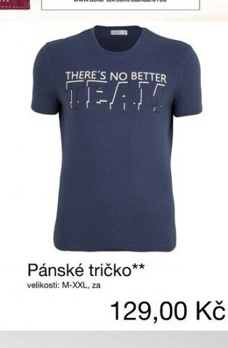 Pánské tričko