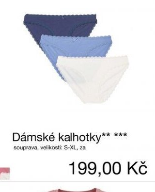 Dámské kalhotky
