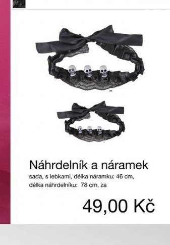 Náhrdelník a náramek