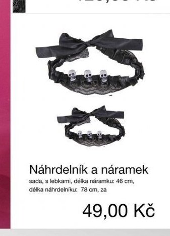 Náhrdelník a náramek
