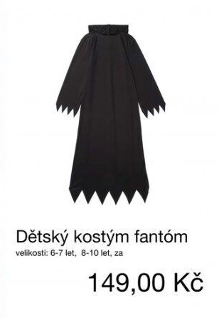 Dětský kostým fantóm