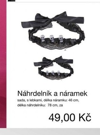 Náhrdelník a náramek