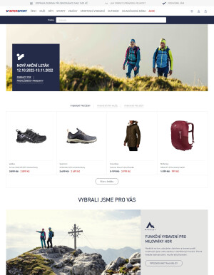 aktuální leták Intersport 19.10.2022-25.10.2022