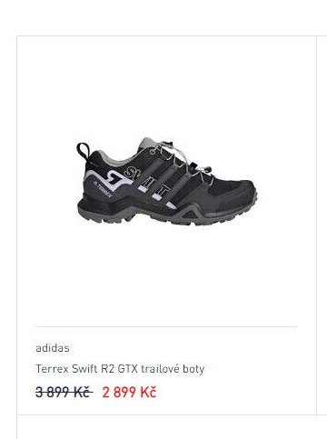 adidas Terrex Swift R2 GTX turistické boty