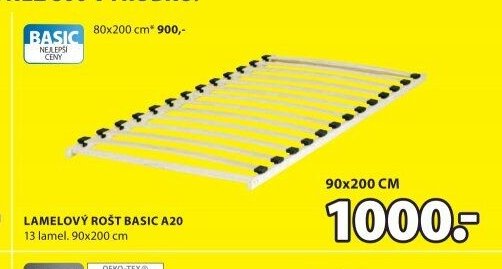 Lamelový rošt BASIC A20