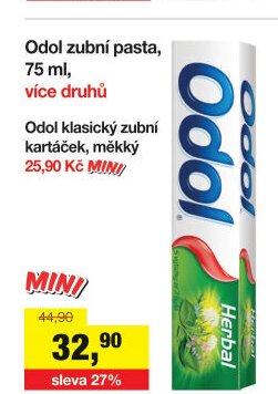 Odol zubní pasta