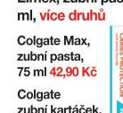 Colgate Max, zubní pasta, 75 ml