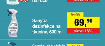 Sanytol dezinfekce na tkaniny, 500 ml