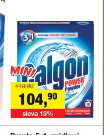 Calgon 3v1 změkčovač vody