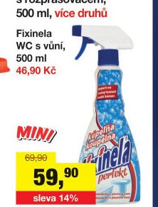 Fixinela čistič s rozprašovačem, 500 ml