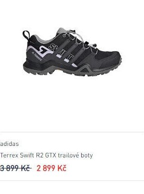 adidas Terrex Swift R2 GTX trailové boty