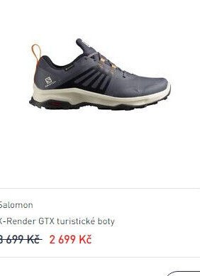 Salomon X-Render GTX turistické boty