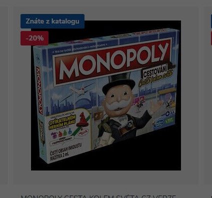 MONOPOLY CESTA KOLEM SVĚTA CZ VERZE