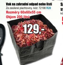 Vak na zahradní odpad nebo listí - EVA.cz aktualniletaky.eu