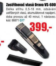 Zastřihovač vlasů Orava VS-600 - EVA.cz aktualniletaky.eu