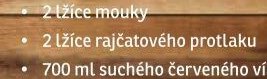 2 lžíce rajčatového protlaku