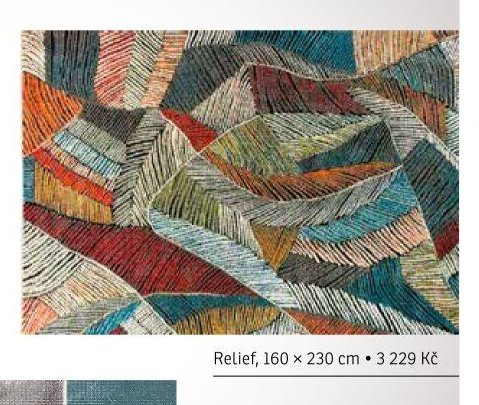 Relief, 160 × 230 cm