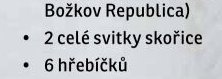 2 celé svitky skořice