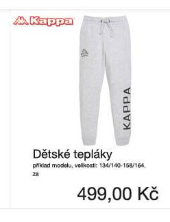 Dětské tepláky