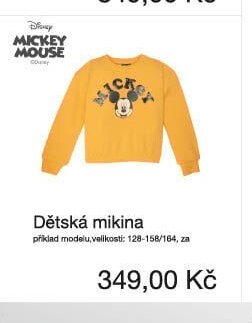 Dětská mikina