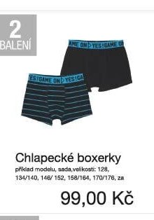 Chlapecké boxerky