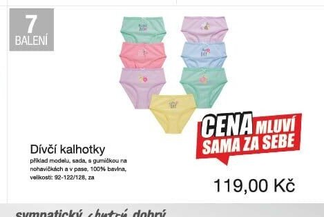 Dívčí kalhotky