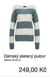 Dámský pletený pulovr