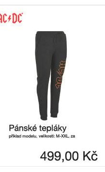 Pánské tepláky